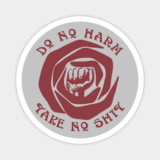 Do No Harm Take No Shit Magnet